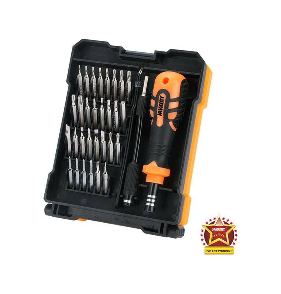 Jakemy Jm-8159 Bit Set Tornavida Seti 34 Parça