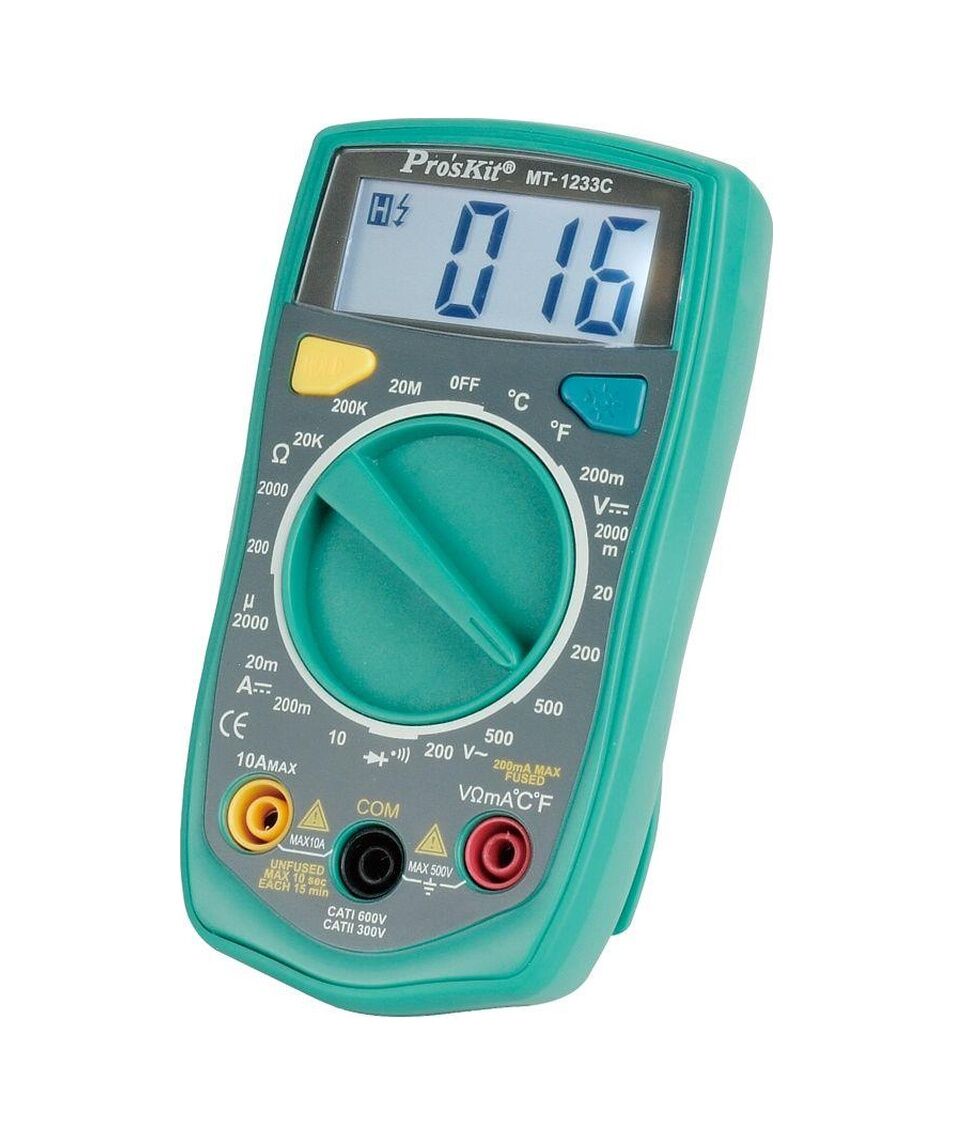 Proskit MT - 1233C Dijital Multimetre Ölçü Aleti