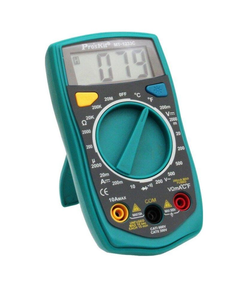 Proskit MT - 1233C Dijital Multimetre Ölçü Aleti