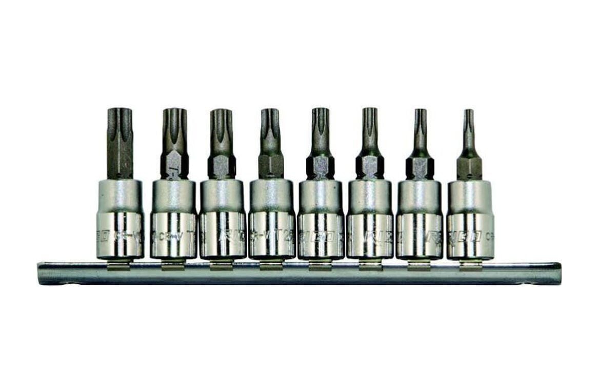Rico Rc7024 Delikli Torx Uç Seti Takımı 1/4'' Lokmalı 8pcs
