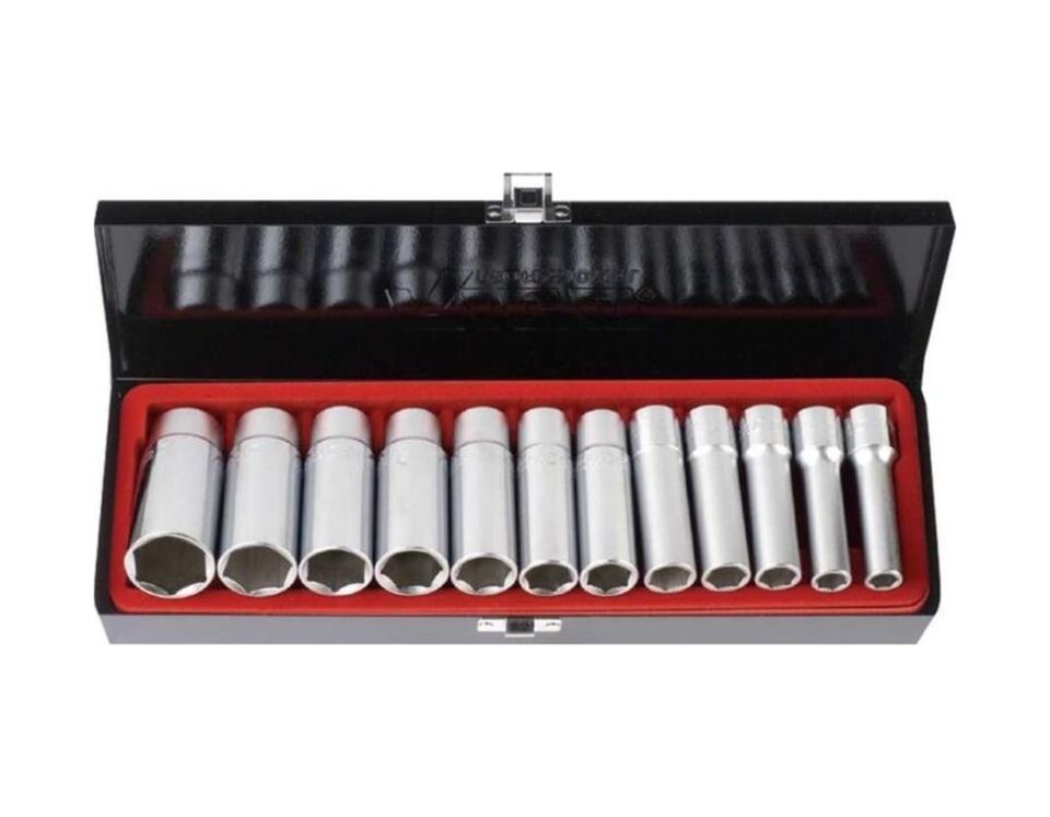 Rico 007-RC1212SD 12PC 1/2” Uzun Lokma Seti 6 Köşe