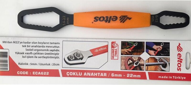 Eltos ECA622 Çoklu Tamir Anahtarı 6 M – 22 MM