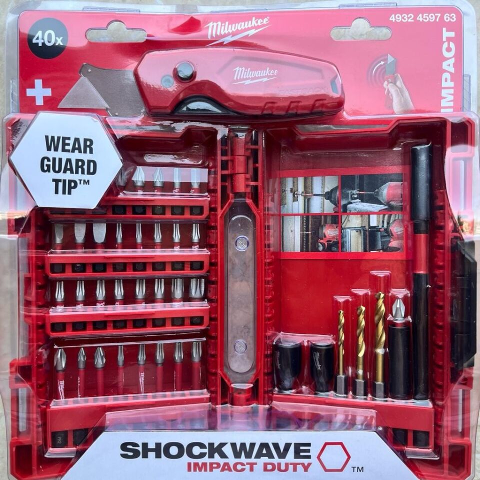 MİLWAUKE BİTS UÇ SETİ 40 PARÇA T4932459763