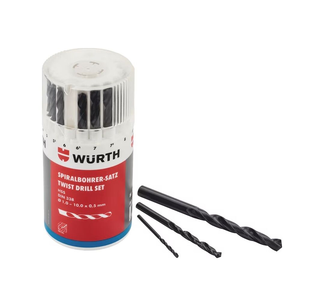 WÜRTH MATKAP UÇ SETİ HSS 19 PARÇA