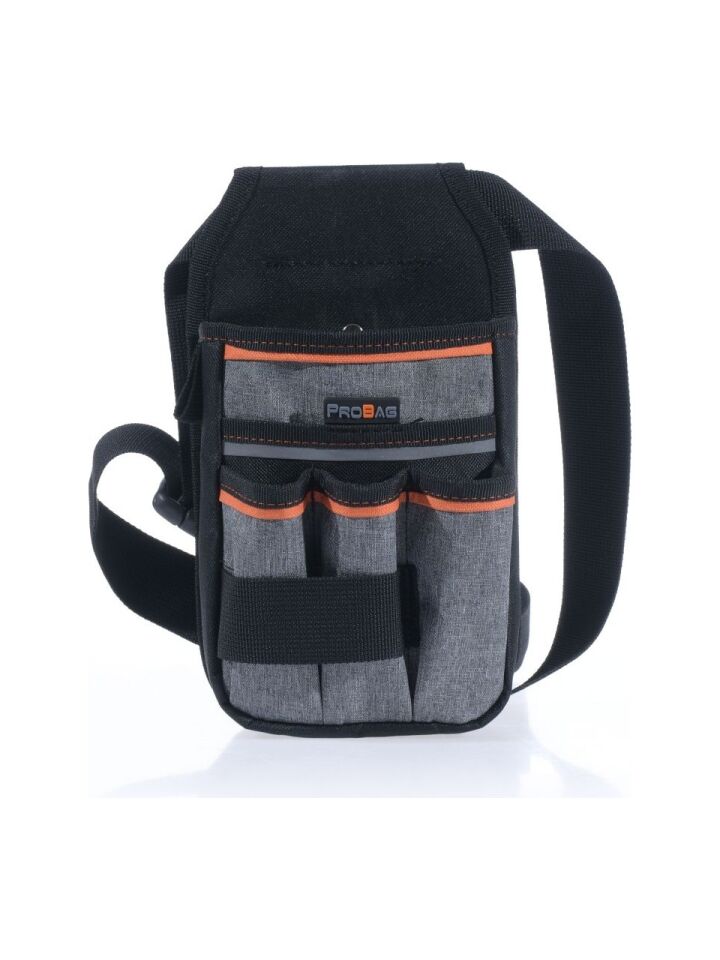 PROBAG PB-BTC003 Bel Tipi Elektrikçi Takım Kılıfı | Profesyonel Alet Taşıma Çantası