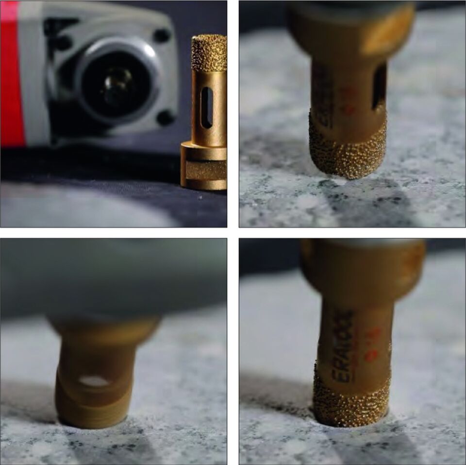 MERMER GRANİT PANÇ 16 MM HEX SAPLI ERA55915