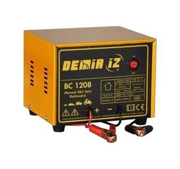 DEMİRİZ AKÜ ŞARJ CİHAZI 12V-8A TEK AKÜ 1208