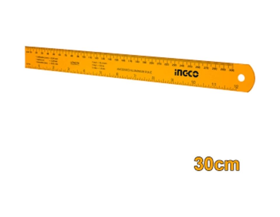 Ingco Hsr23002 Alüminyum Cetvel 30 Cm