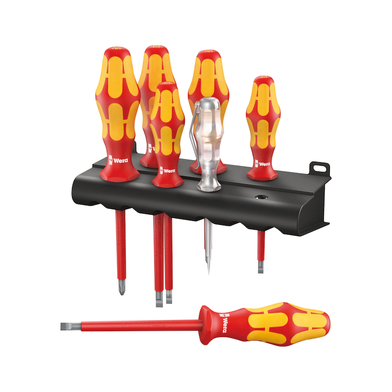 Wera 160i/7 Vde İzoleli Tornavida Takımı 05006147001