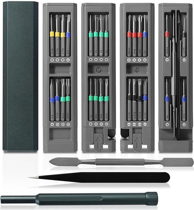 PB-006 31 li Mıknatıslı Telefon,Tablet ve Saatçi Tornavida Seti