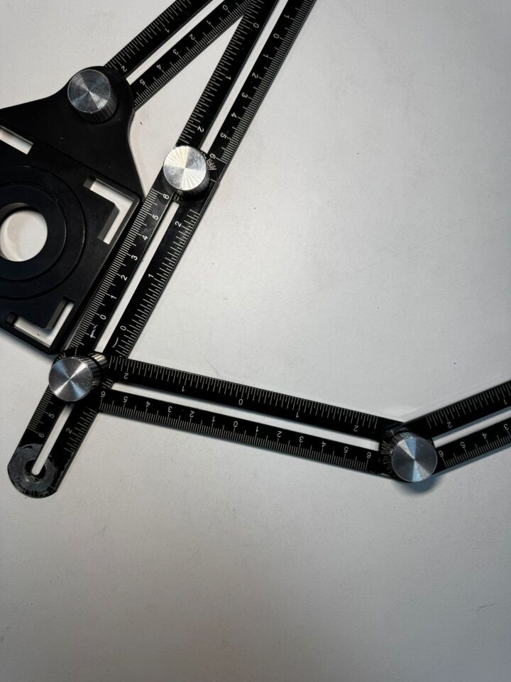 Shijing Tools Akıllı Yılan Gönye 8 Katlanır