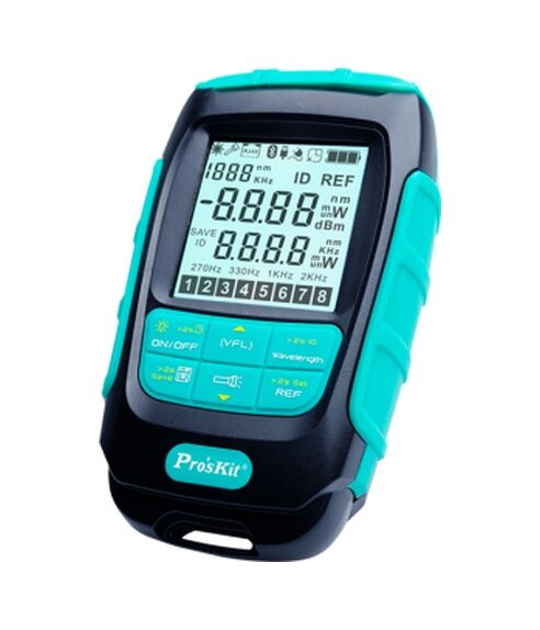 Proskit Mt-7618 Mini Palm 3'ü 1 Arada Fiber Optik Güç Ölçer