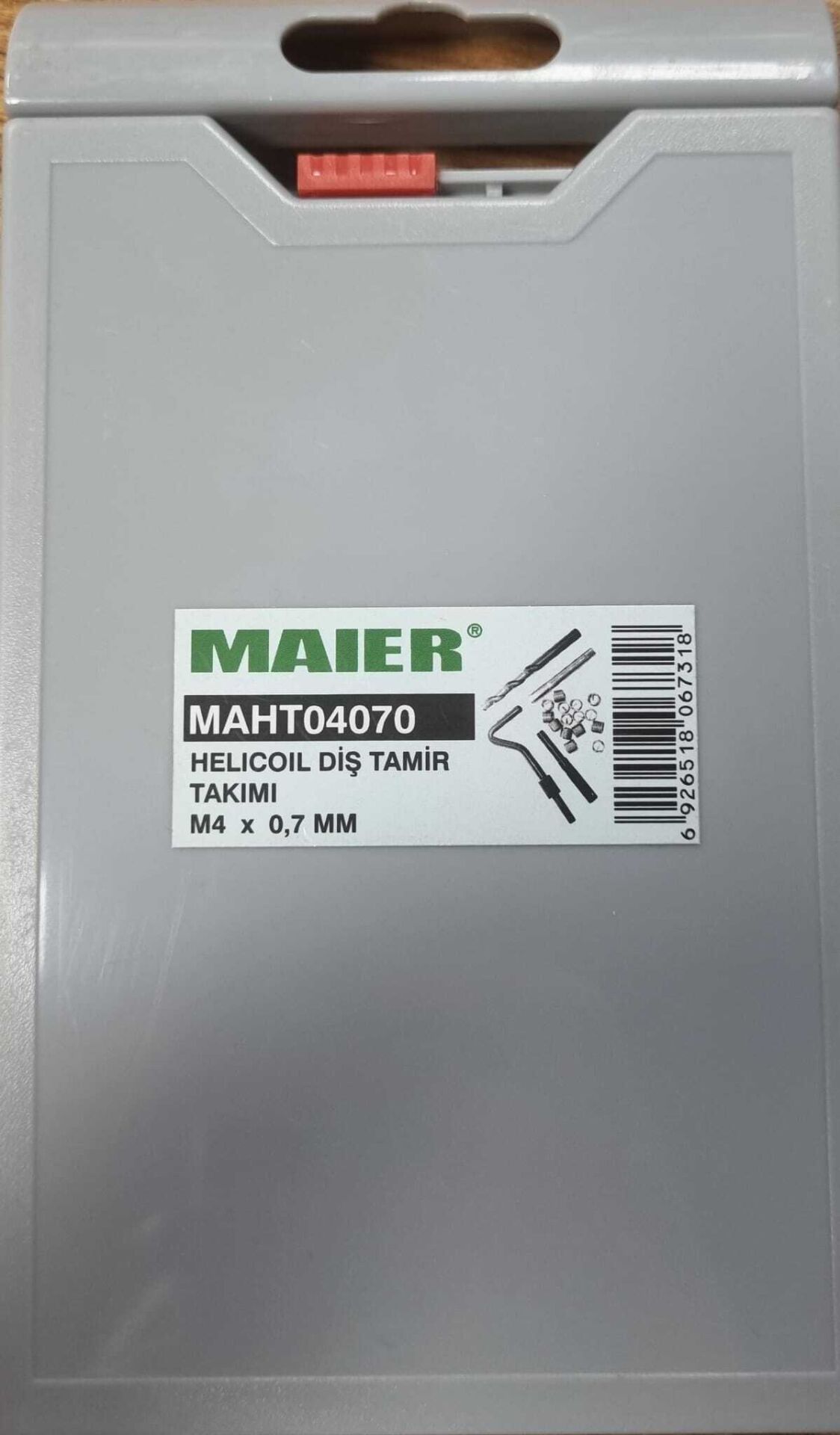 Omega Helicoil Tamir Takımı M4 x 0.7 1.5d mght04070