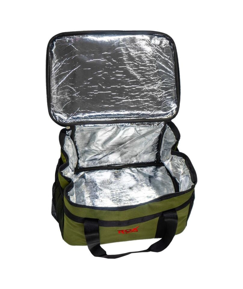 Rox Camping 0188 Isı Muhafazalı Termal Kamp Çantası 38 Litre Yeşil