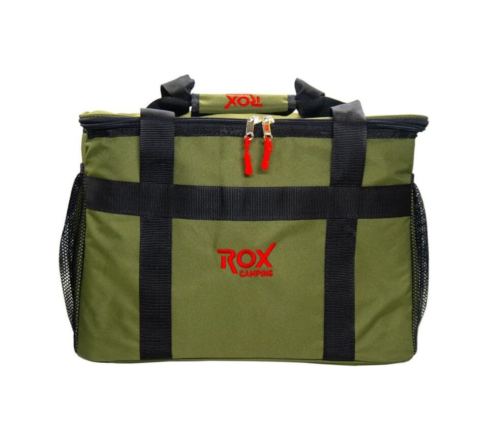 Rox Camping 0188 Isı Muhafazalı Termal Kamp Çantası 38 Litre Yeşil