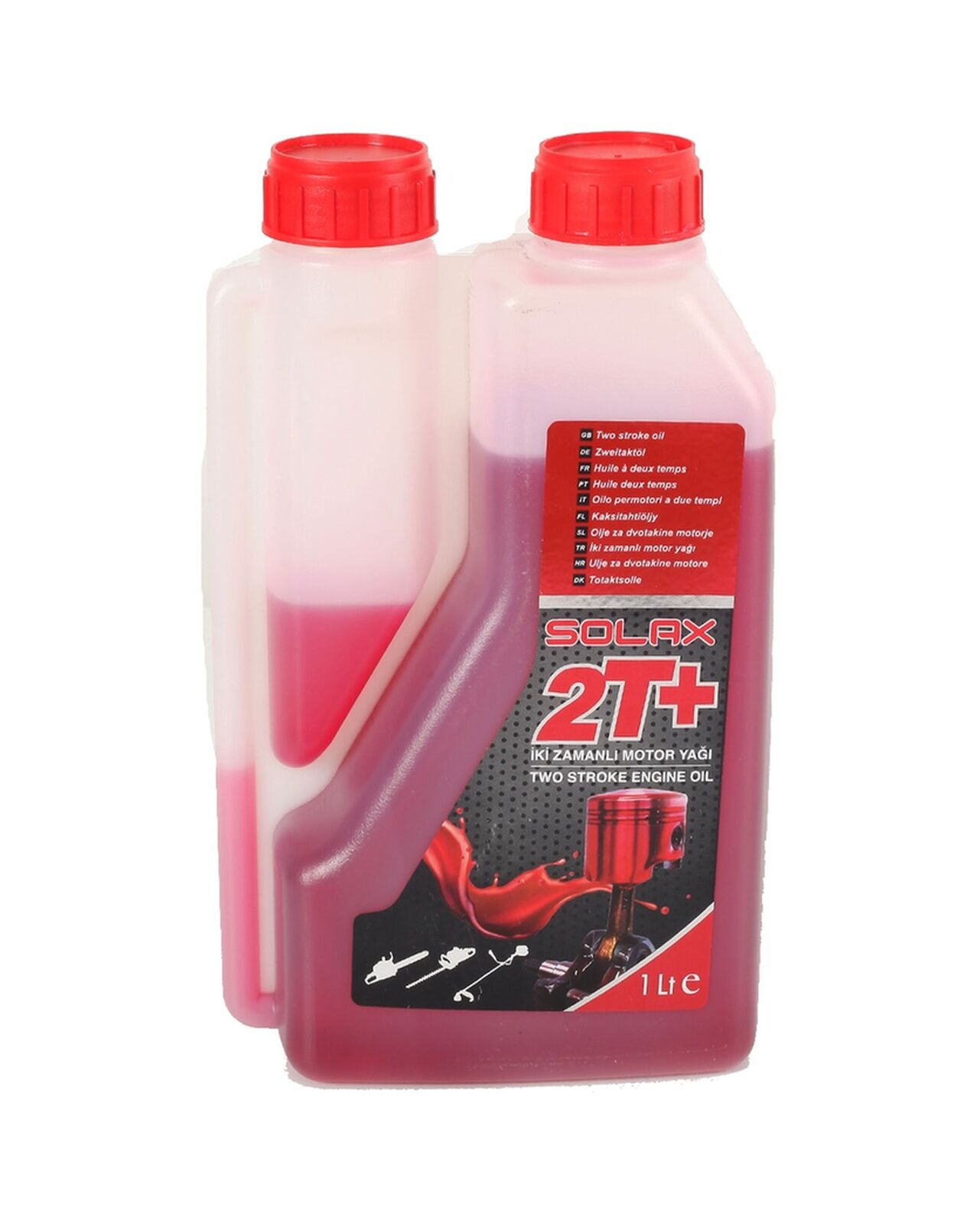 Solax Slx-2T Motor Yağı 2T Kırmızı 1 Lt