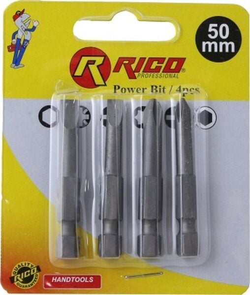 RİCO BİTS SETİ 50 MM 4 PARÇA KK1145