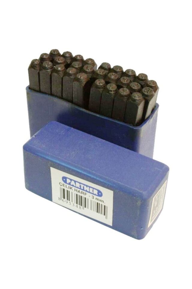 Partner Pt21214 Çelik Harf 27 Parça 4mm