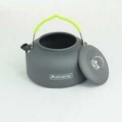 Orcamp Out1100 Kamp Çaydanlığı Çaydanlık Kulplu Açık Gri