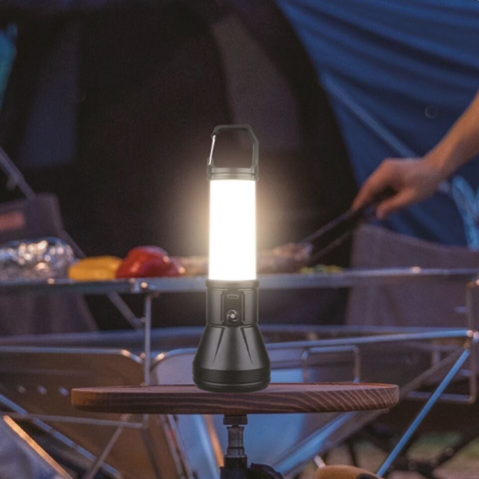 PANTHER USB ŞARZJLI EL FENERİ PT-6210