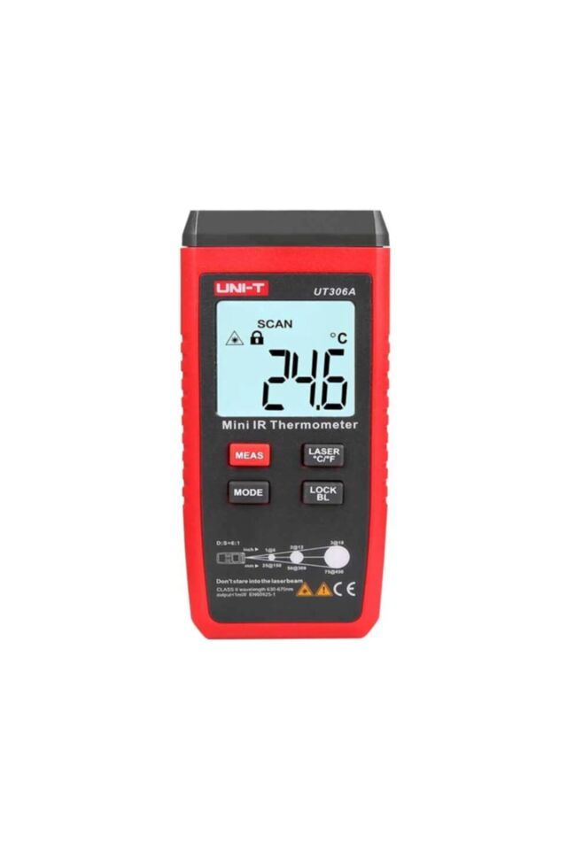 Unit Uni-t Termometre Mini Kızılötesi Ut306a