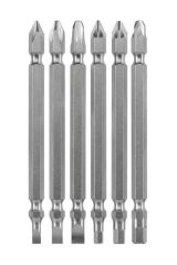 KWB  Doppelbit set 100mm 6tlg. Çift Taraflı Bits Uç 100mm6prç 49120910