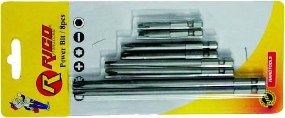 Rico 8 Parça Torx Bits Set Ph2x50-75-100-150 Mm