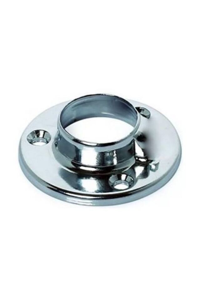 VOLİNİ DAİRE FLANŞ DÜZ KROM 2 Lİ