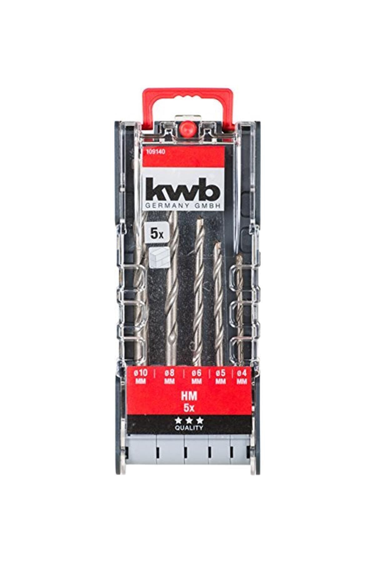 KWB Stein Bohrer Kass 5tlg PWRBOX deton matkap ucu 5 prç 49109140