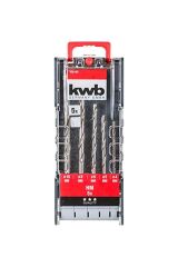 KWB Stein Bohrer Kass 5tlg PWRBOX deton matkap ucu 5 prç 49109140