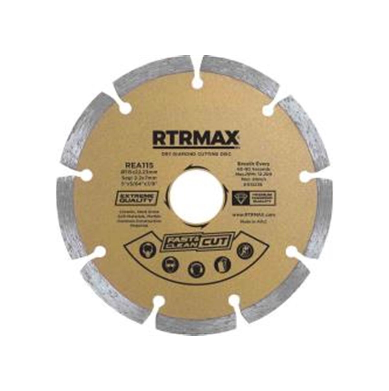 Rtr Rea180 180X22Mm Soketli Elmas Testere