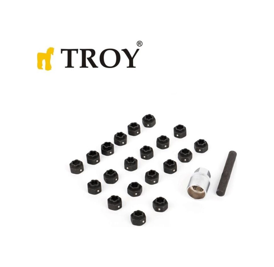 TROY BMW BİJON SOMUNU LOKMA SETİ 26139