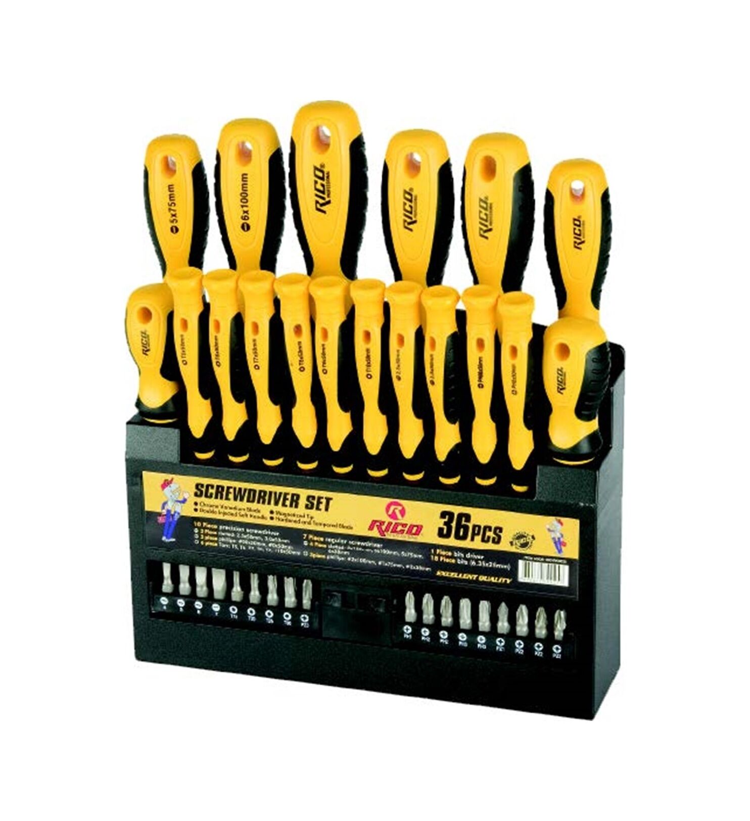 RİCO TORNAVİDA TAKIMI 36 PCS RK0025
