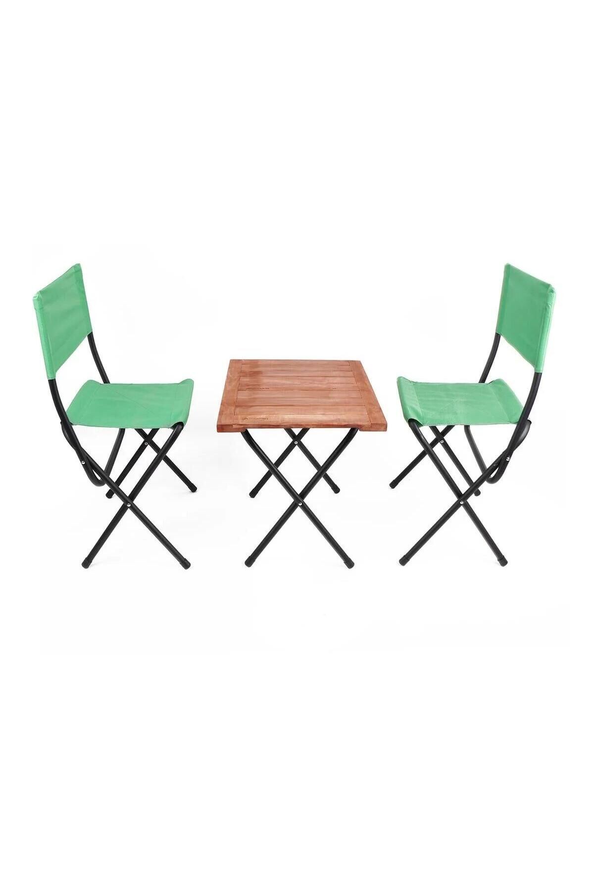Orcamp Katlanabilir Çantalı Kamp Masa Sandalye Seti OUT-2080