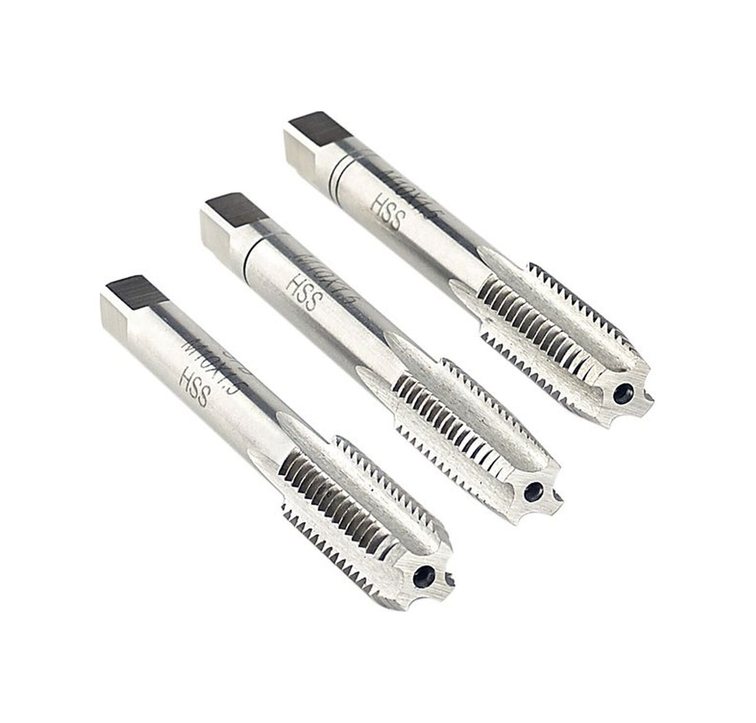 M5x0,8 Hss 3 Parça Takım El Kılavuzu Dın 352 Gfb3302