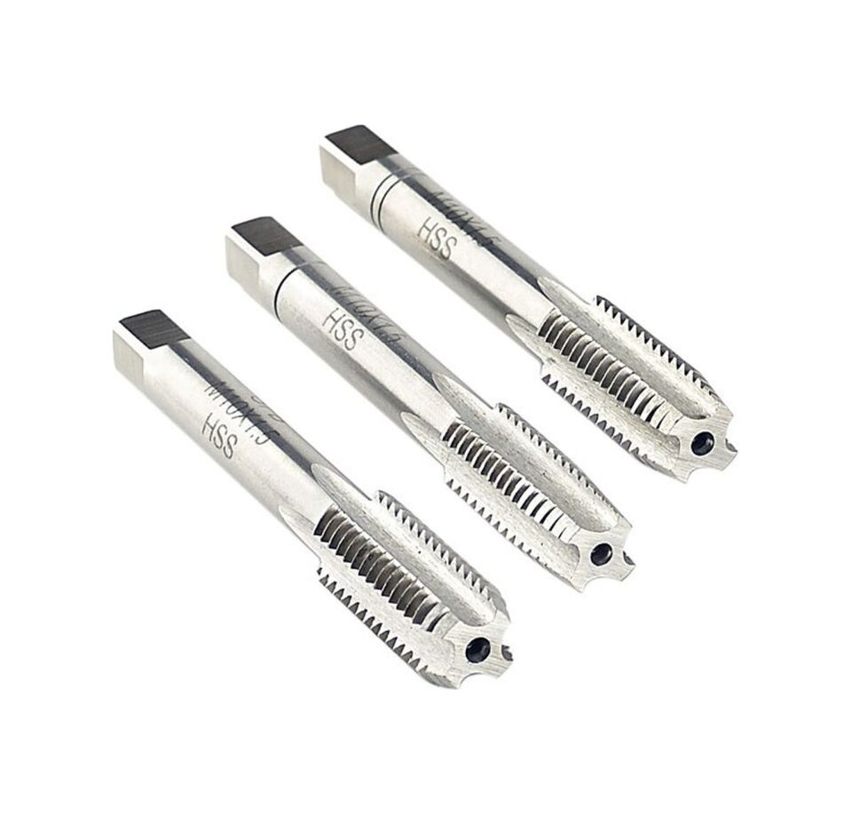 M5x0,8 Hss 3 Parça Takım El Kılavuzu Dın 352 Gfb3302