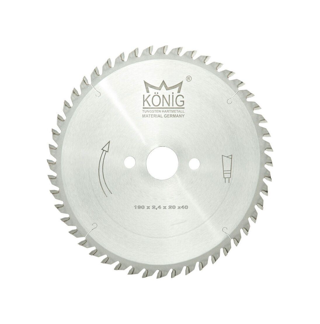 ELMAS TESTERE KONİG 190X2.4X40 DİŞ