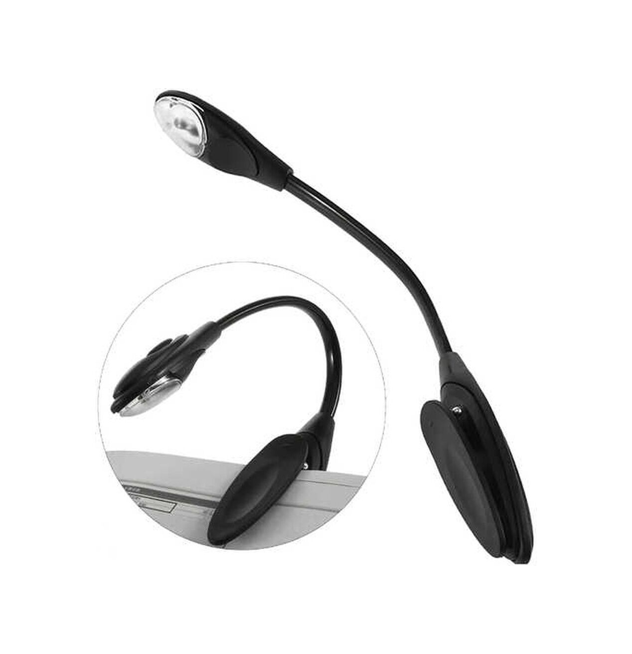 AVEC AV-1807 KİTAP OKUMA LAMBASI Siyah