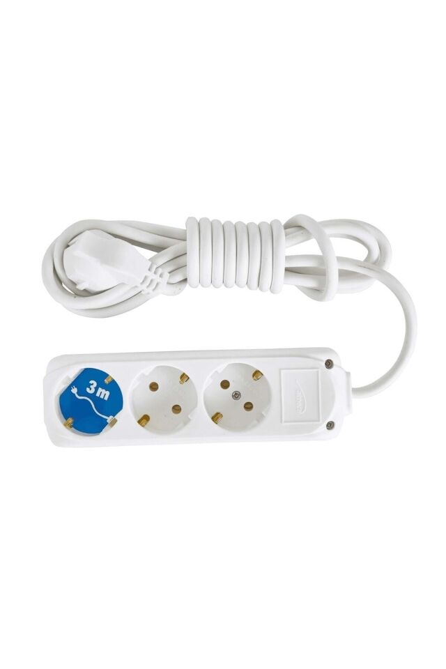 Almera 3lü Topraklı Priz 3 Mt.