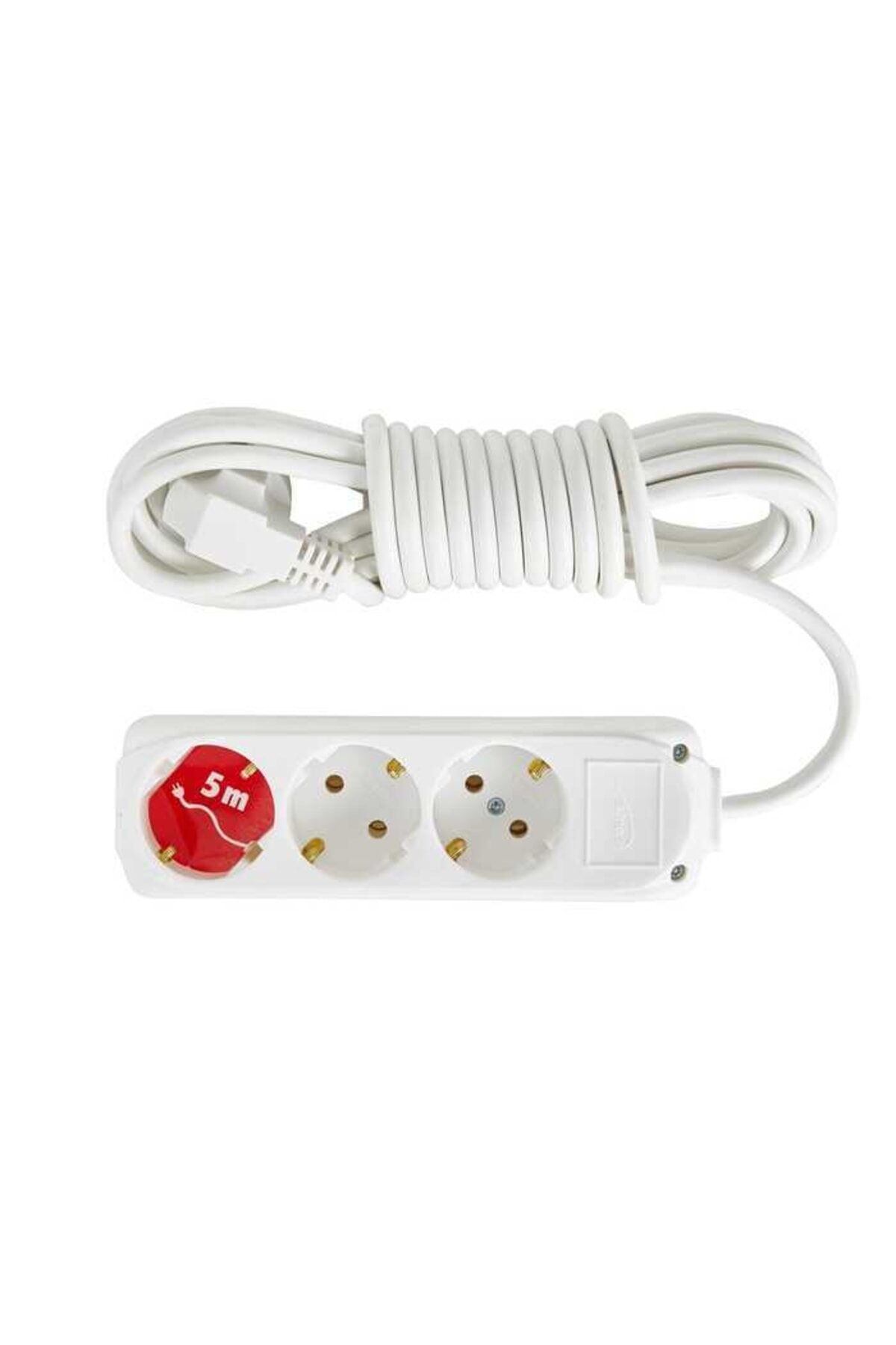 Almera 3'lü Topraklı Priz 5 Mt.