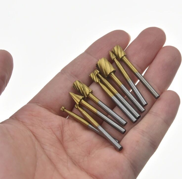 GRAVÜR AHŞAP FREZE UÇ SETİ 10 PRÇ