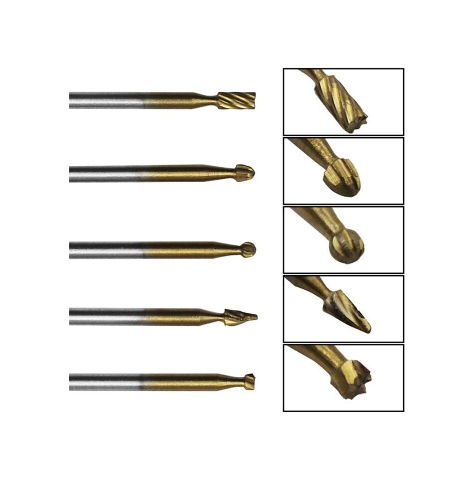 GRAVÜR AHŞAP FREZE UÇ SETİ 10 PRÇ