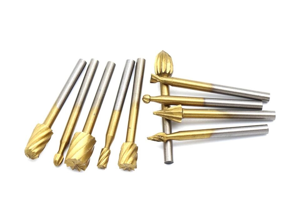 GRAVÜR AHŞAP FREZE UÇ SETİ 10 PRÇ