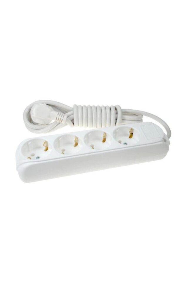 Almera 4lü 2mt Topraklı Priz