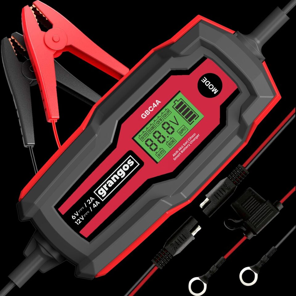 GRANGOS AKÜ ŞARJ CİHAZI 6V/12V 4 AH