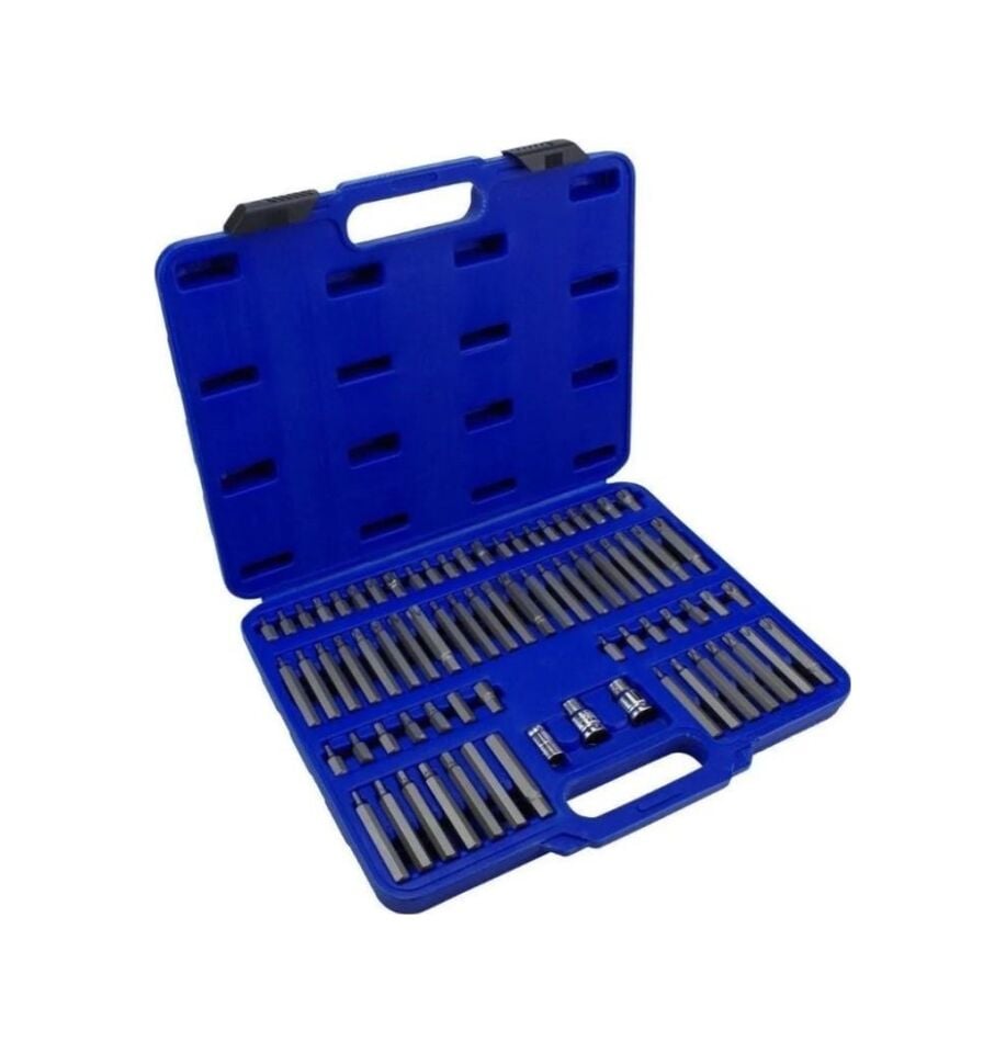 Nt Tools 75 Parça Torx, Delikli Torx, Allen, Ribe Ve M Tipi Bits Seti Crv Ncsetba75