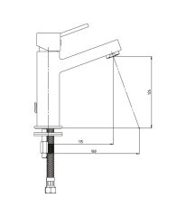 GPD TULİO LAVABO BATARYASI-MLB135