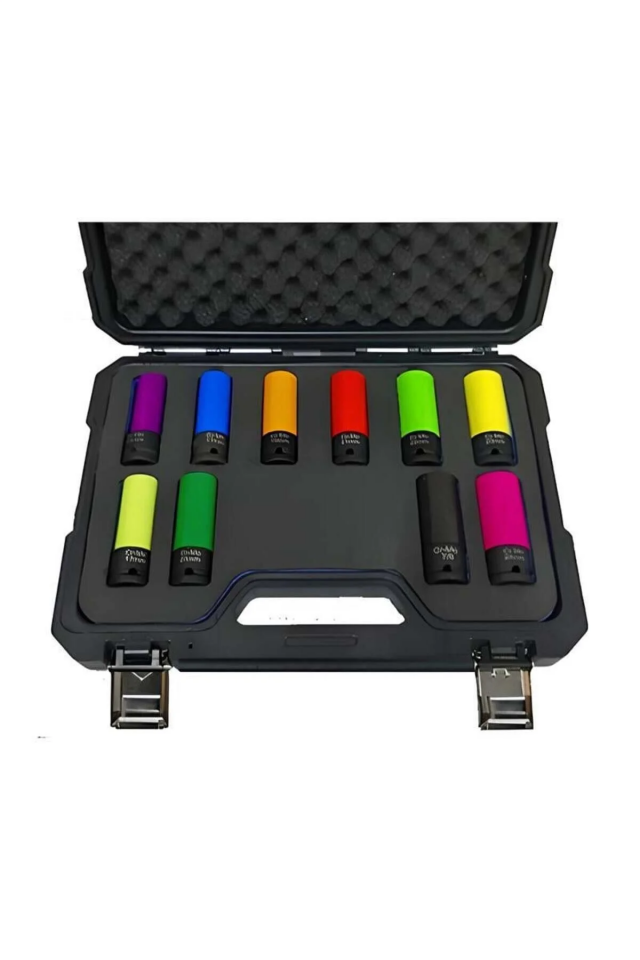 Nt Tools Özel Kaplamalı Bijon Lokma Seti 10 Parça 1/2'' Ntzset10