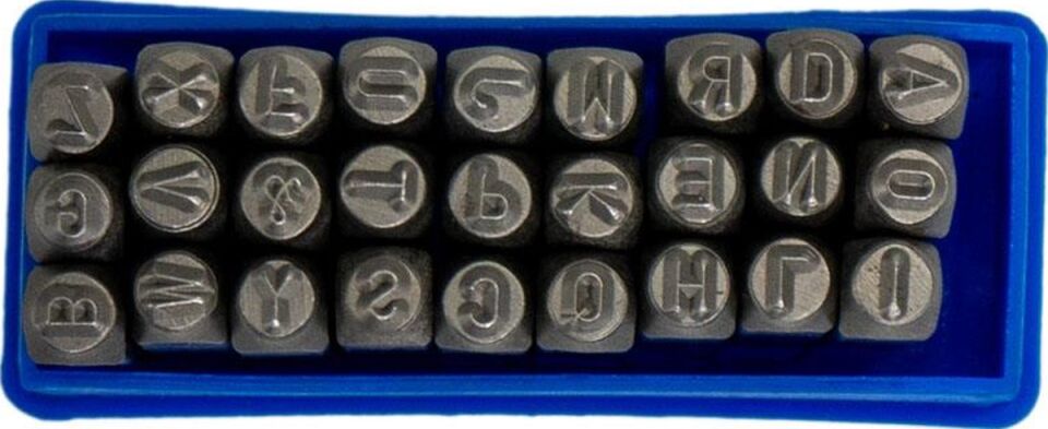 Partner Pt21213 Çelik Harf Zımba Takımı 3 Mm 27 Parça