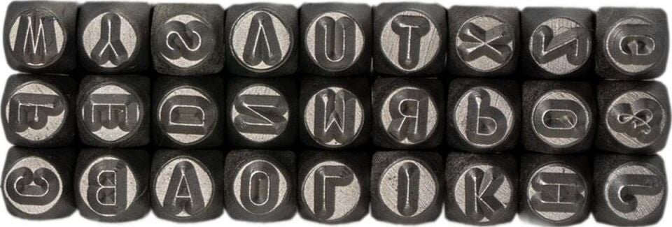 Partner Pt21213 Çelik Harf Zımba Takımı 3 Mm 27 Parça